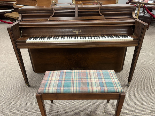 1940 Burled walnut Knabe console piano - Upright - Console Pianos